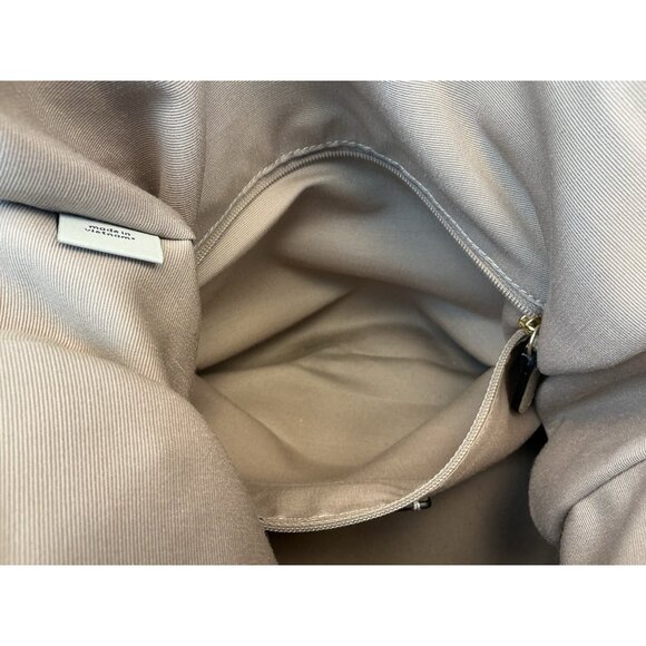 Coach Pennie Shoulder Bag Crossbody Off White Tan Black Soft Leather Det. Strap - Picture 8 of 10